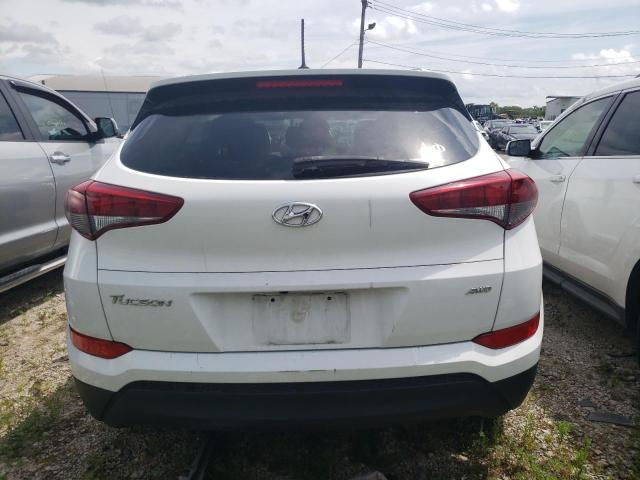 KM8J3CA49HU435680 - 2017 HYUNDAI TUCSON LIMITED WHITE photo 6