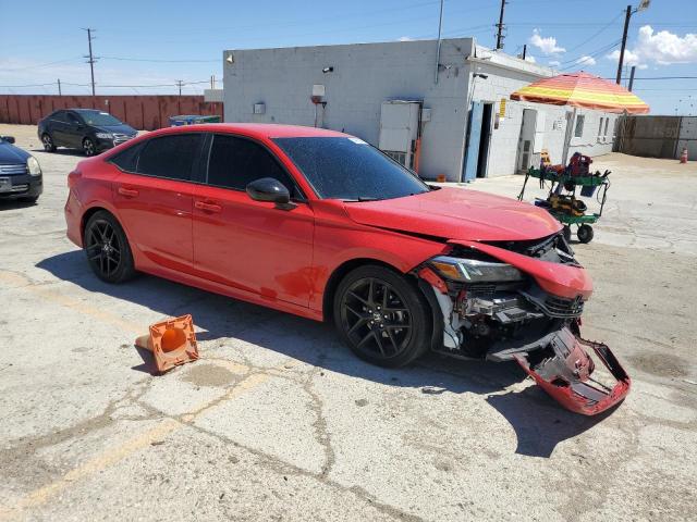 2HGFE2F52PH516393 - 2023 HONDA CIVIC SPORT 红色 照片 4