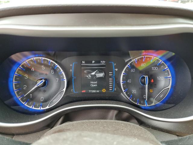 2C4RC1BG5HR543621 - 2017 CHRYSLER PACIFICA TOURING L Grafit foto 9