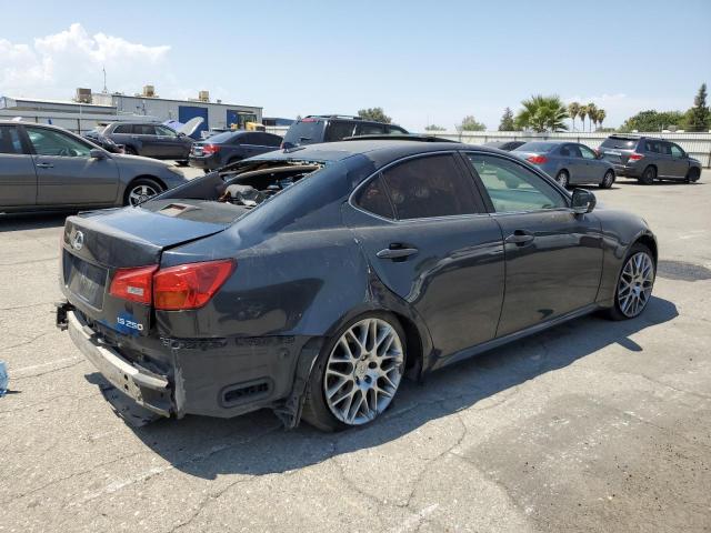 JTHBK262675027366 - 2007 LEXUS IS 250 BLACK photo 3