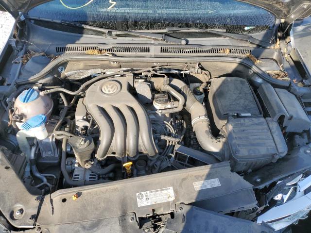 3VW2K7AJ9DM430628 - 2013 VOLKSWAGEN JETTA BASE 灰色 照片 11