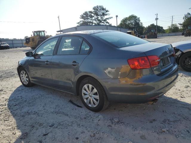 3VW2K7AJ9DM430628 - 2013 VOLKSWAGEN JETTA BASE 灰色 照片 2