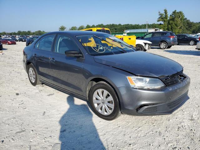 3VW2K7AJ9DM430628 - 2013 VOLKSWAGEN JETTA BASE 灰色 照片 4