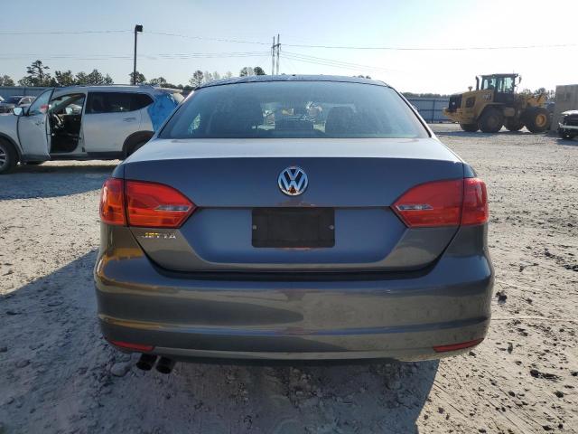 3VW2K7AJ9DM430628 - 2013 VOLKSWAGEN JETTA BASE 灰色 照片 6
