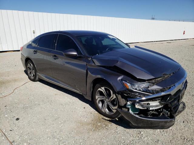 1HGCV1F52JA152897 - 2018 HONDA ACCORD EXL GRAY photo 4