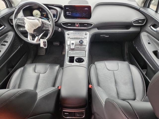 5NMS3DAJ2MH370029 - 2021 HYUNDAI SANTA FE SEL SILVER photo 8