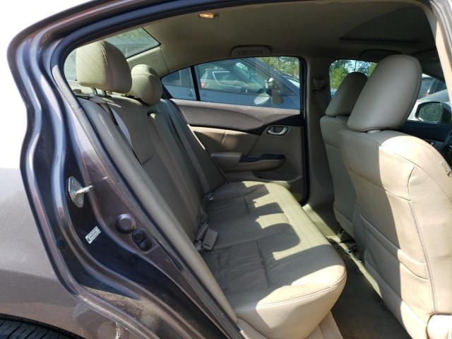 19XFB2F9XCE344730 - 2012 HONDA CIVIC EXL 灰色 照片 10