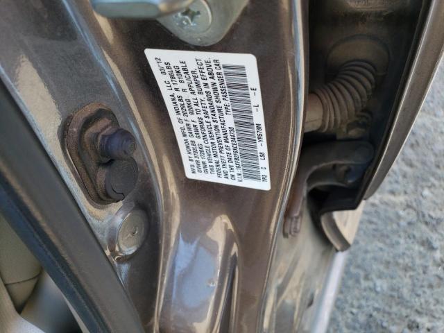 19XFB2F9XCE344730 - 2012 HONDA CIVIC EXL 灰色 照片 12