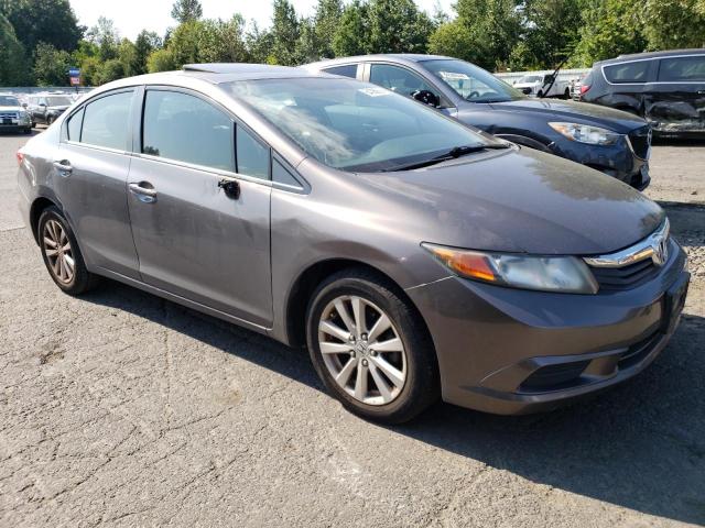 19XFB2F9XCE344730 - 2012 HONDA CIVIC EXL 灰色 照片 4