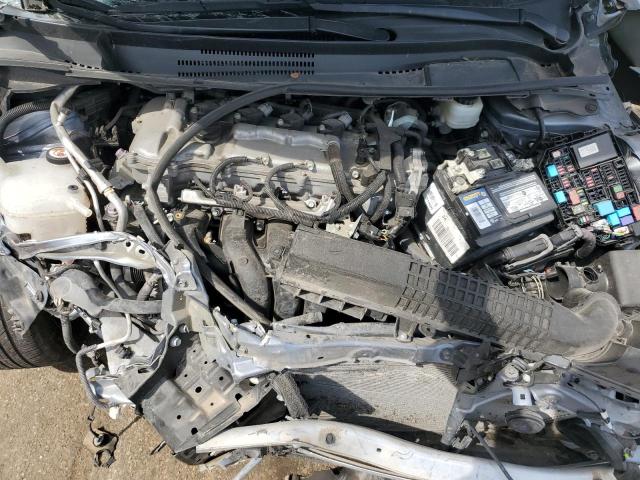 5YFEPMAE4MP248279 - 2021 TOYOTA COROLLA LE BLUE photo 11