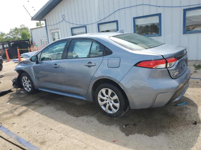 5YFEPMAE4MP248279 - 2021 TOYOTA COROLLA LE BLUE photo 2