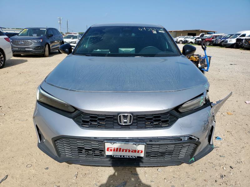 19XFL2H86SE005382 - 2025 HONDA CIVIC SPORT SILVER photo 5