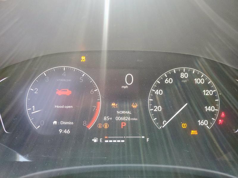 19XFL2H86SE005382 - 2025 HONDA CIVIC SPORT SILVER photo 9