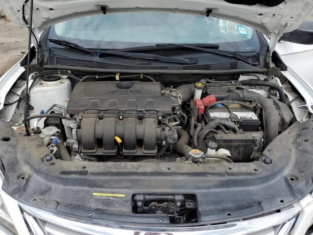 3N1AB7AP7FY341125 - 2015 NISSAN SENTRA S WHITE photo 11