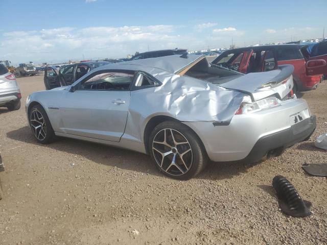 2G1FG1EW3F9227781 - 2015 CHEVROLET CAMARO SS SILVER photo 2