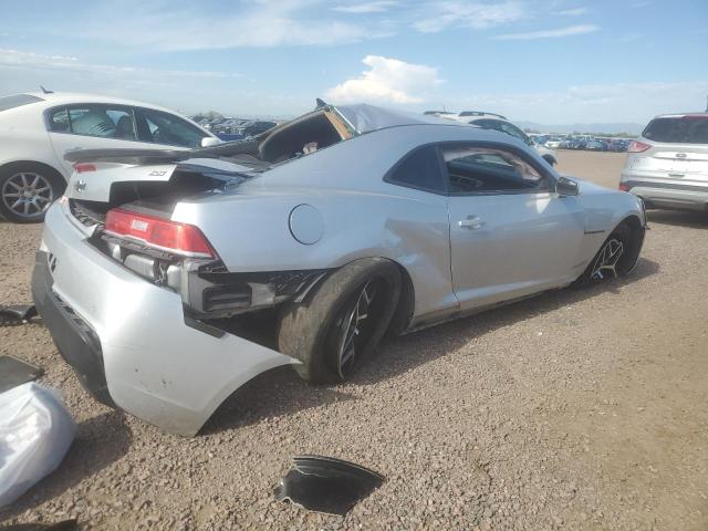 2G1FG1EW3F9227781 - 2015 CHEVROLET CAMARO SS SILVER photo 3