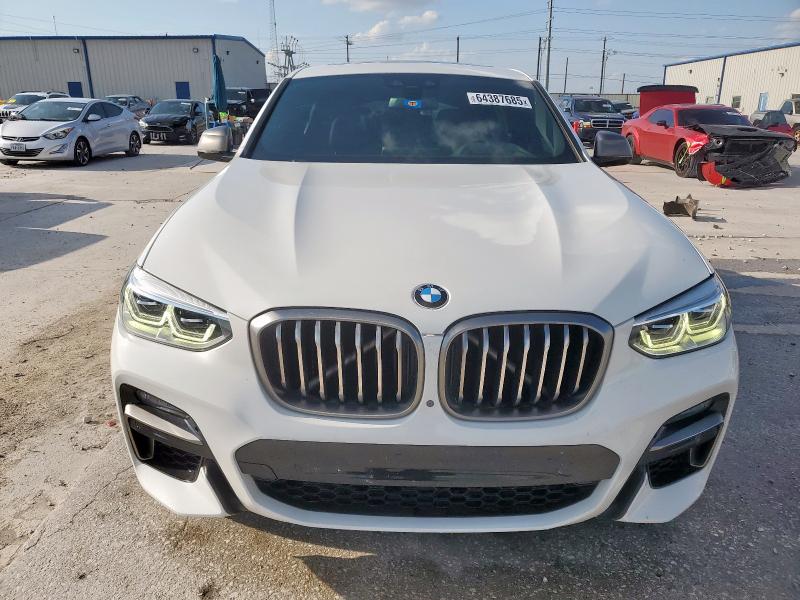 5UX2V5C03L9B59714 - 2020 BMW X4 XDRIVEM40I WHITE photo 5