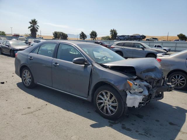 4T4BF1FK7ER377609 - 2014 TOYOTA CAMRY L GRAY photo 4