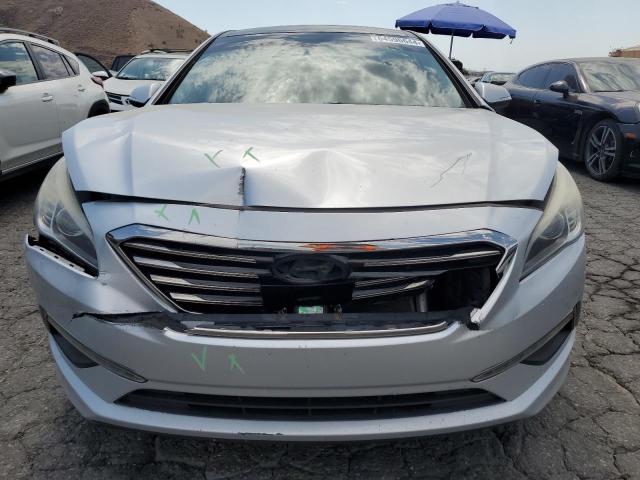 5NPE34AF1FH026979 - 2015 HYUNDAI SONATA SPORT SILVER photo 5