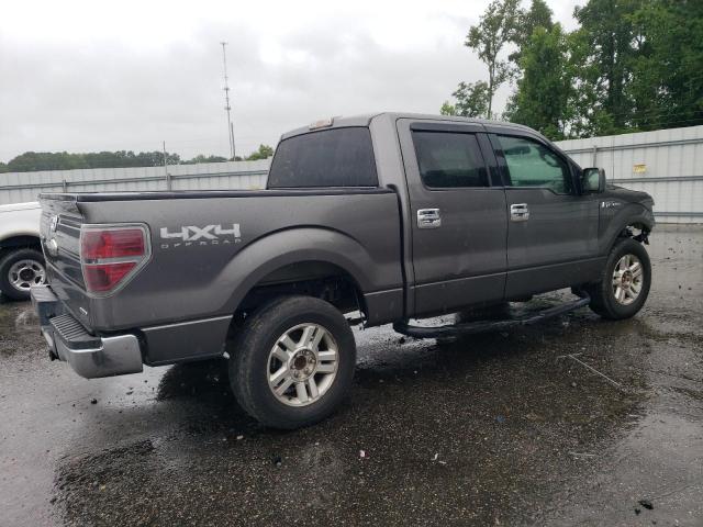 1FTFW1EF8BFC43440 - 2011 FORD F150 SUPERCREW GRAY photo 3