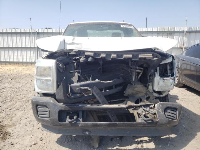 1FTBF2A63CEB41724 - 2012 FORD F250 SUPER DUTY WHITE photo 5