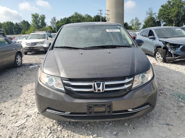 5FNRL5H65FB020971 - 2015 HONDA ODYSSEY EXL SILVER photo 5