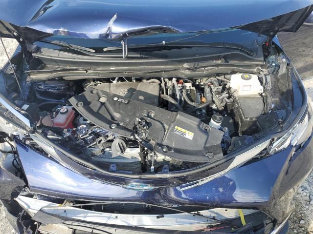 5TDYRKEC0NS120814 - 2022 TOYOTA SIENNA XLE BLUE photo 12