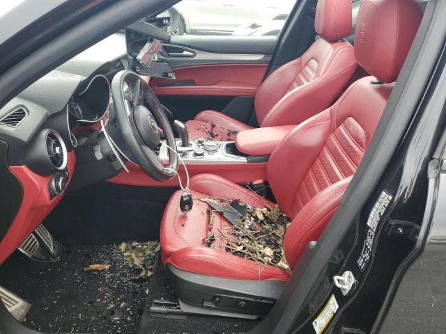 ZASPAKBN9L7C99183 - 2020 ALFA ROMEO STELVIO TI შავი ფოტო 7