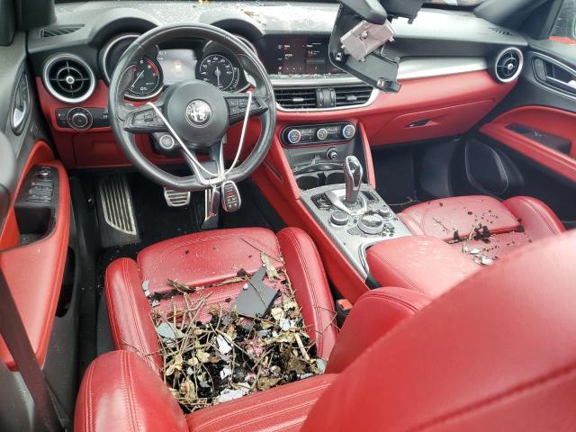 ZASPAKBN9L7C99183 - 2020 ALFA ROMEO STELVIO TI შავი ფოტო 8