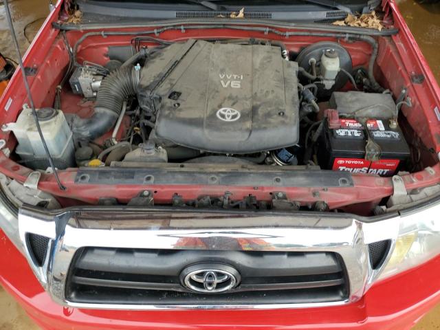 5TEJU62N78Z495250 - 2008 TOYOTA TACOMA DOUBLE CAB PRERUNNER RED photo 11