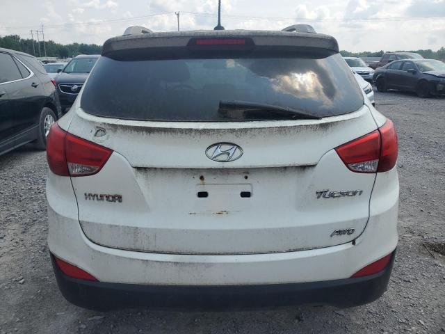 KM8JUCACXBU206940 - 2011 HYUNDAI TUCSON GLS WHITE photo 6