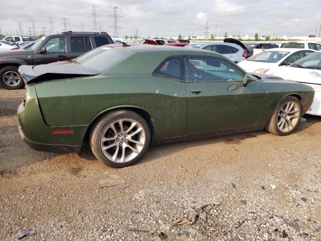 2C3CDZJG2LH177042 - 2020 DODGE CHALLENGER GT GREEN photo 3