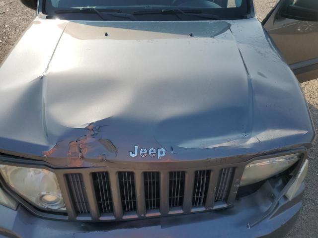1C4PJMAK6CW157083 - 2012 JEEP LIBERTY SPORT ნაცრისფერი ფოტო 11