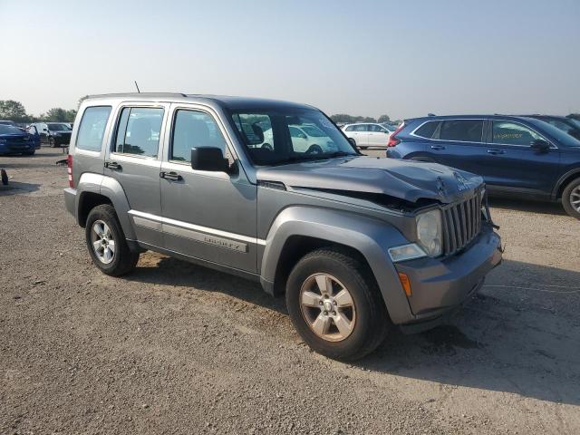 1C4PJMAK6CW157083 - 2012 JEEP LIBERTY SPORT ნაცრისფერი ფოტო 4