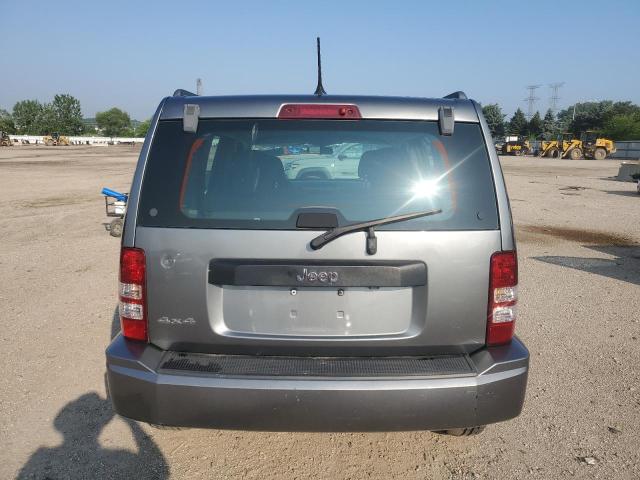 1C4PJMAK6CW157083 - 2012 JEEP LIBERTY SPORT ნაცრისფერი ფოტო 6