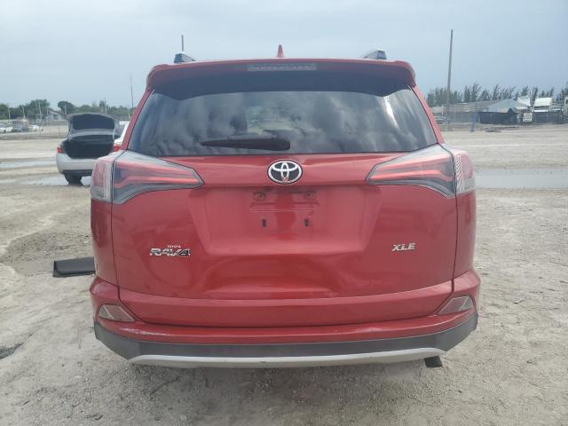 JTMWFREV2GJ091665 - 2016 TOYOTA RAV4 XLE RED photo 6