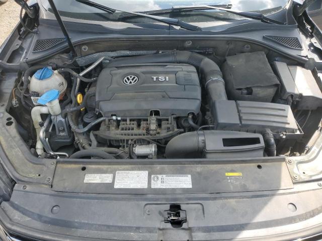 1VWDT7A33HC021734 - 2017 VOLKSWAGEN PASSAT R-LINE Մոխրագույն լուսանկար 11