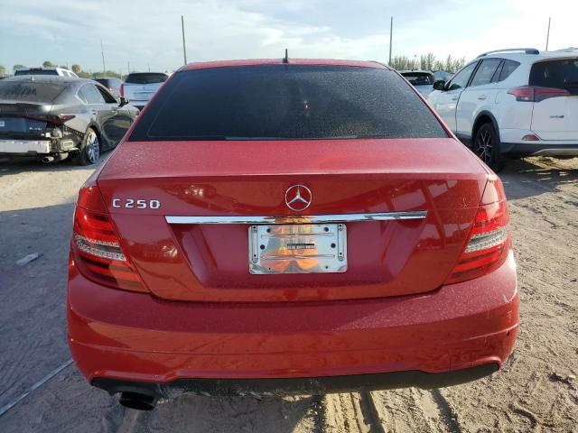 WDDGF4HB7DG085481 - 2013 MERCEDES-BENZ C 250 RED photo 6