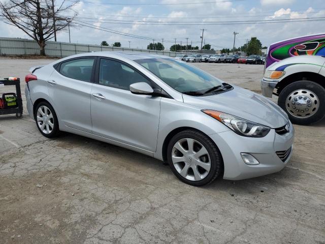 KMHDH4AE9DU780750 - 2013 HYUNDAI ELANTRA GLS SILVER photo 4