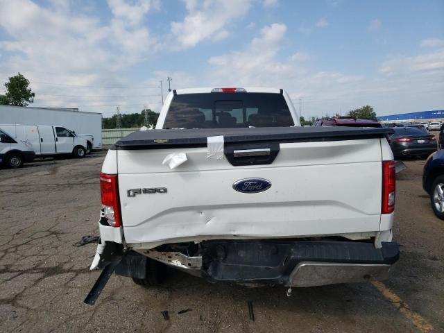 1FTEX1EP1HFC51633 - 2017 FORD F150 SUPER CAB WHITE photo 6