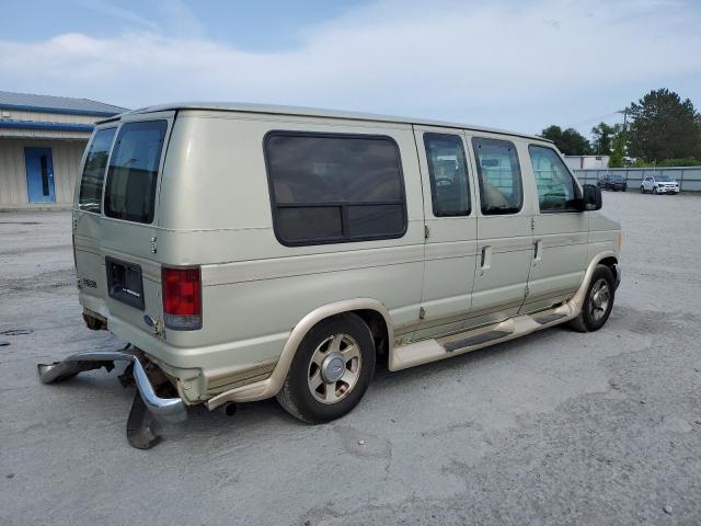 1FDRE14L74HB21436 - 2004 FORD ECONOLINE E150 VAN TAN photo 3