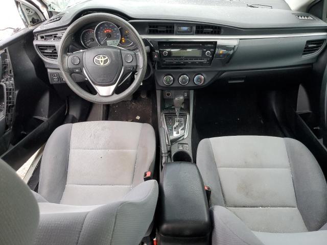 5YFBURHE4FP347718 - 2015 TOYOTA COROLLA L WHITE photo 8