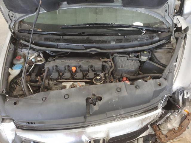 1HGFA16969L000083 - 2009 HONDA CIVIC EXL ვერცხლისფერი ფოტო 11