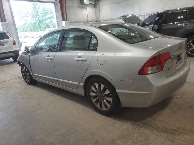 1HGFA16969L000083 - 2009 HONDA CIVIC EXL ვერცხლისფერი ფოტო 2