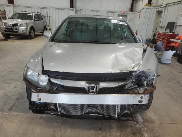 1HGFA16969L000083 - 2009 HONDA CIVIC EXL ვერცხლისფერი ფოტო 5