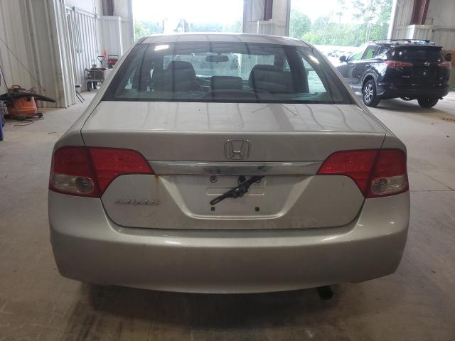 1HGFA16969L000083 - 2009 HONDA CIVIC EXL ვერცხლისფერი ფოტო 6