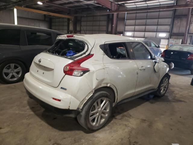 JN8AF5MR3DT215230 - 2013 NISSAN JUKE S WHITE photo 3