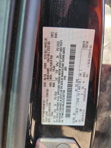 1FMCU9J98JUD30736 - 2018 FORD ESCAPE TITANIUM Noir photo 14