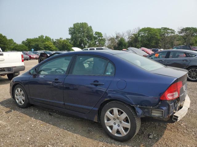 1HGFA16597L138839 - 2007 HONDA CIVIC LX BLUE photo 2