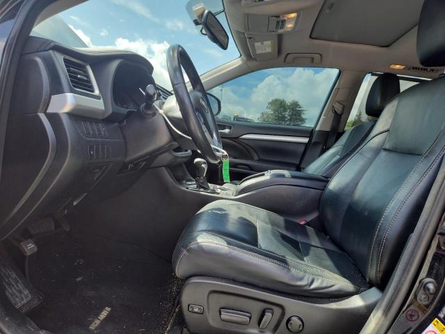 5TDKKRFH1GS163266 - 2016 TOYOTA HIGHLANDER XLE შავი ფოტო 7